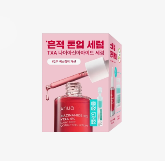 Anua Niacinamide 10%+TXA 4% Dark Spot Correcting Serum 30ml Special Set (+PDRN Hyaluronic Capsule 100 Serum 5ml)