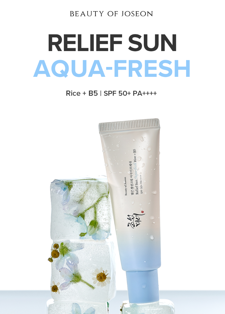 Beauty of Joseon Relief Sun Aqua-fresh Rice+B5 (SPF50+ PA++++) 50mL