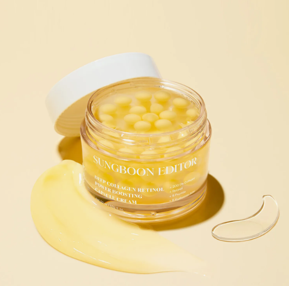 SUNGBOON EDITOR Deep Collagen Retinol Power Boosting Capsule Cream 50g