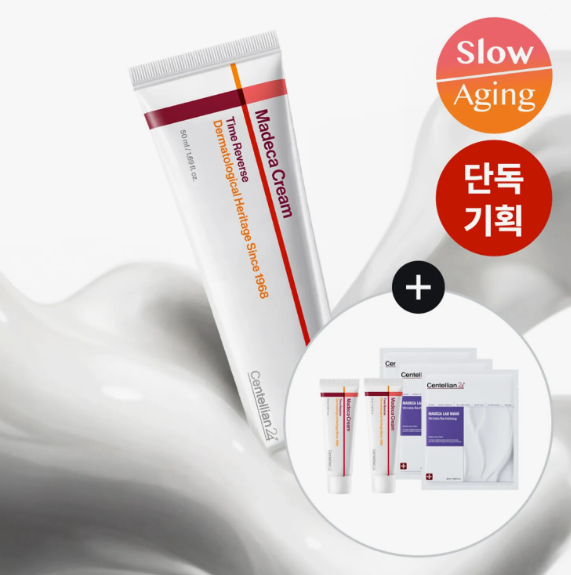 Centellian24 Madeca Cream Time Reverse Special Set (Madeca Lab Mask Sheet 1P+ Time Reverse Cream 15mL)