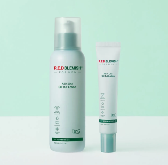 Dr.G Red Blemish For Men All In One Oil Cut Lotion 150mL + 30mL Special Set