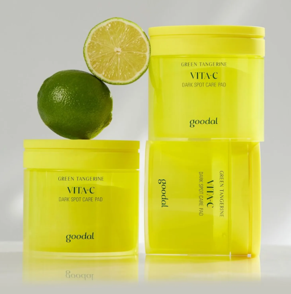 goodal Green Tangerine Vita C Dark Spot Care Pad 70P (Special Gift: extra 10P)