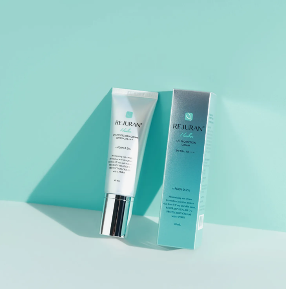 REJURAN Healer UV Protection Cream 40ml Set (+UV Protection Cream 10ml*2ea+Derma Healer Ampoule 1ml*3ea)