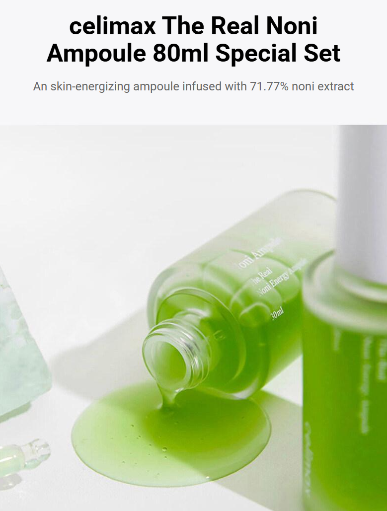 Celimax The Real Noni Energy Ampoule 80ml Special Set (+Ampoule 10ml)
