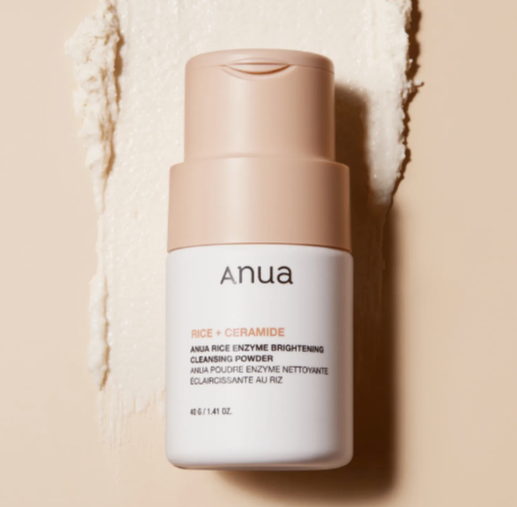 Anua Rice Enzyme Brightening Cleansing Powder 40g Set (+Pack Brush)
