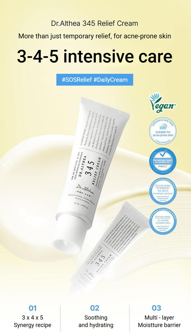 Dr. Althea 345 Relief Cream 50ml