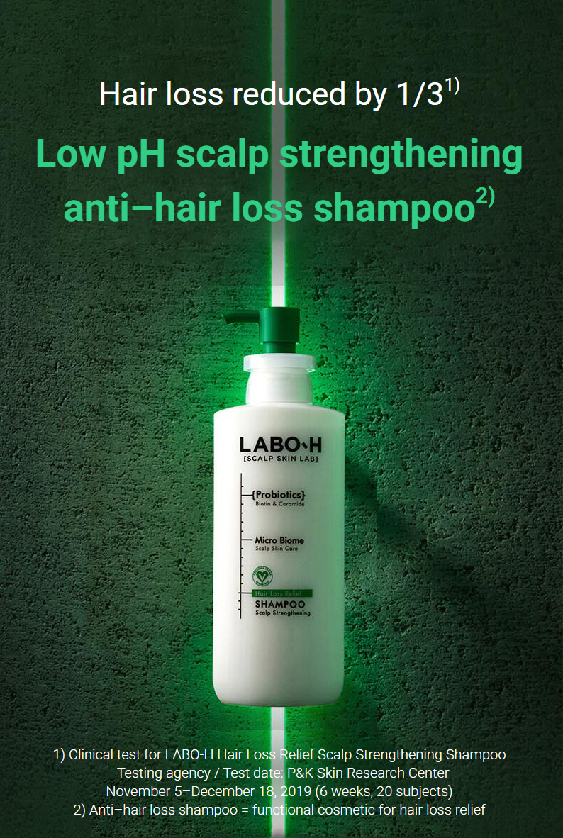 LABO-H Scalp Strengthening Shampoo Hair Loss Care 333mL (+50)