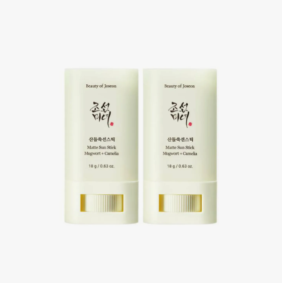 beauty of joseon Matte sun stick : Mugwort + Camelia Double Pack