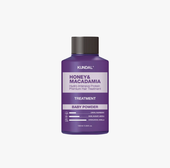 KUNDAL Honey & Macadamia Hair Treatment Baby Powder 100ml [3 Fragrance Options]