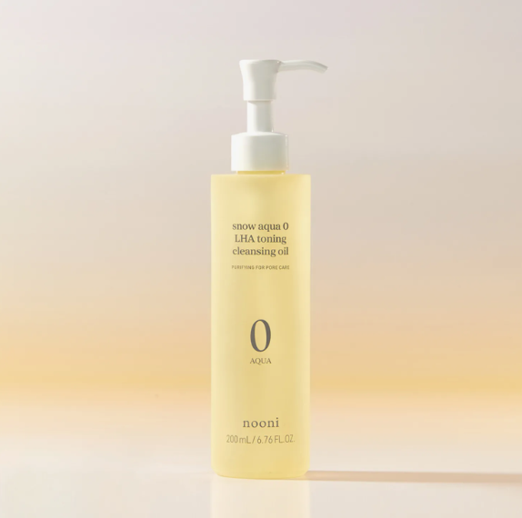 nooni Snow Aqua Zero LHA Toning Cleansing Oil (200ml)