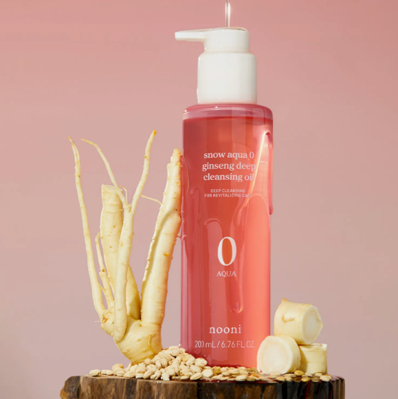 nooni Snow Aqua Zero Ginseng Deep Cleansing Oil (200ml)