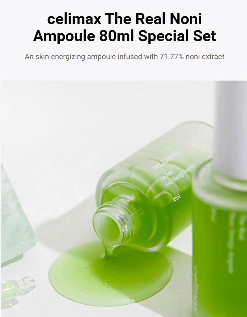 Celimax The Real Noni Energy Ampoule 80ml Special Set (+Ampoule 10ml)