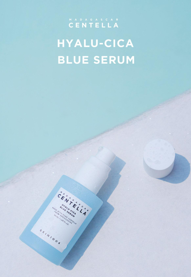 SKIN1004 Madagascar Centella Hyalu-Cica Blue Serum 50mL