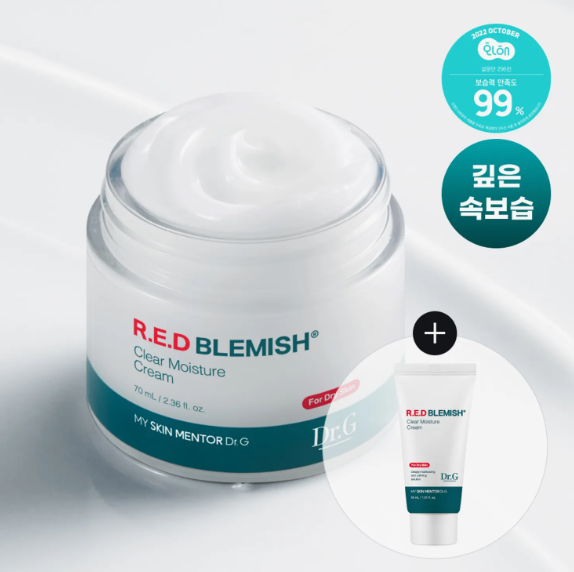 Dr.G Red Blemish Clear Moisture Cream 70mL+30mL Special Set