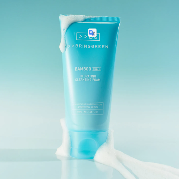 BRINGGREEN Bamboo Hyalu Hydrating Cleansing Foam 120ml