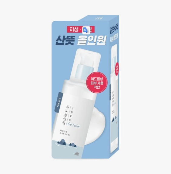 ROUND LAB For Men 1025 Dokdo All In One Gel Lotion 200mL
