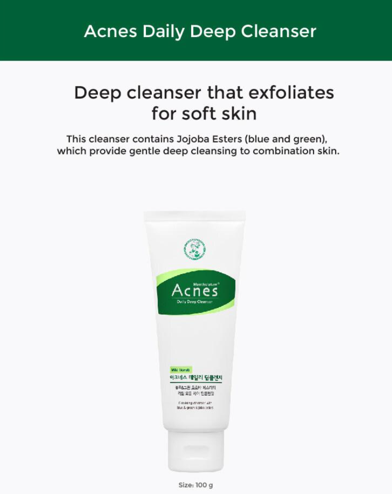 Acnes Daily Deep Cleanser