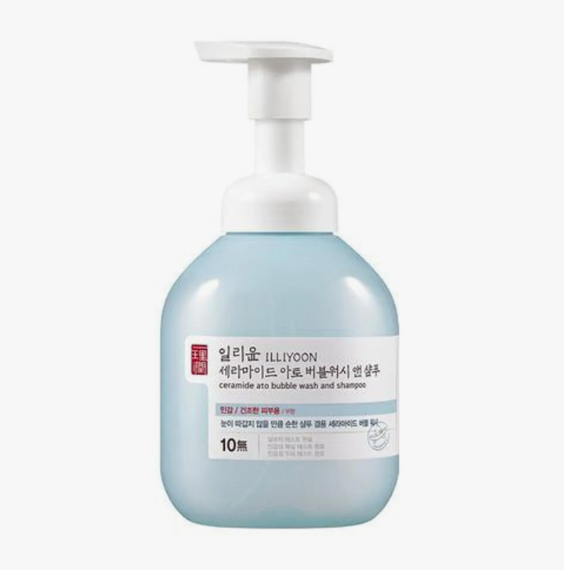 ILLIYOON Ceramide Ato Bubble Wash and Shampoo 400ml