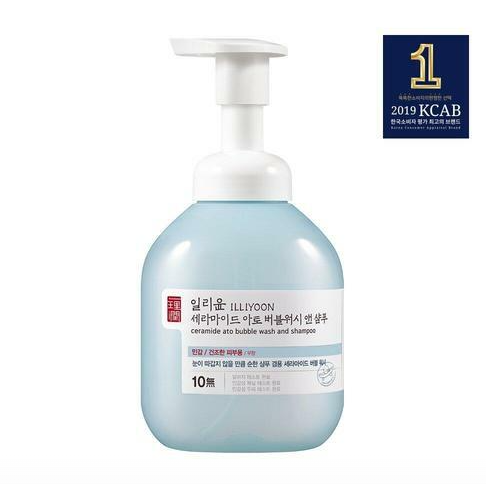 ILLIYOON Ceramide Ato Bubble Wash and Shampoo 400ml