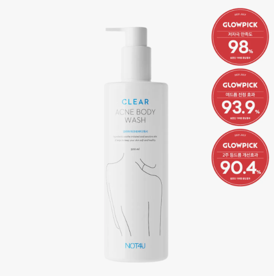 NOT4U Clear Acne Body Wash 500 ml
