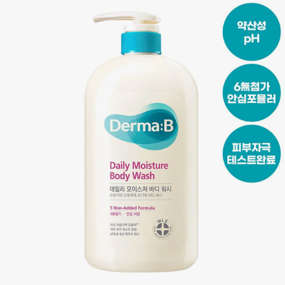 Derma B Daily Moisture Body Wash 1000mL