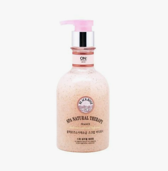 ON:THE BODY Black Rose & Salt Scrub Body Wash 400ml