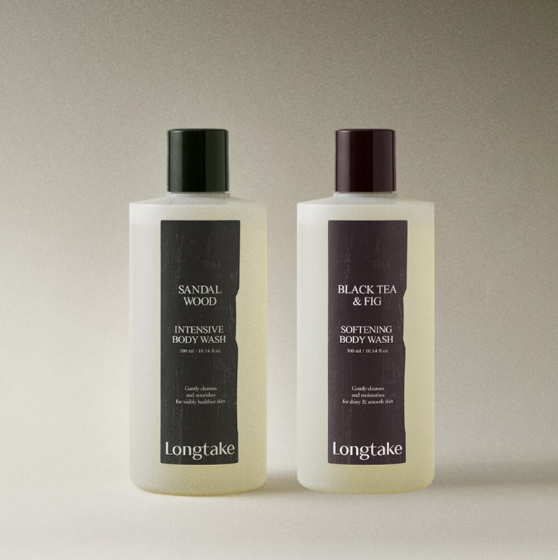 Longtake Black Tea & Fig Softening Body Wash 300mL