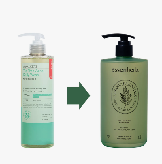[NEW] essenHERB Tea Tree Acne Daily Wash 500mL