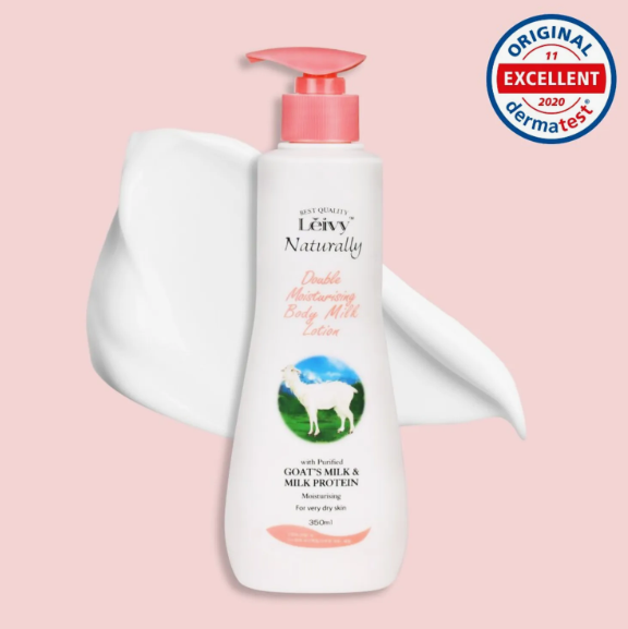 LEIVY Double Moisturizing Body Milk Lotion 350mL