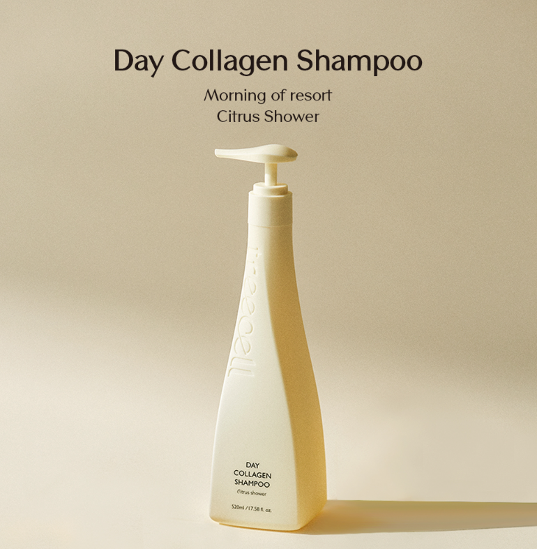 Treecell Day Collagen Shampoo Morning of Resort Double Pack (+Bonding Treatment 30ml)
