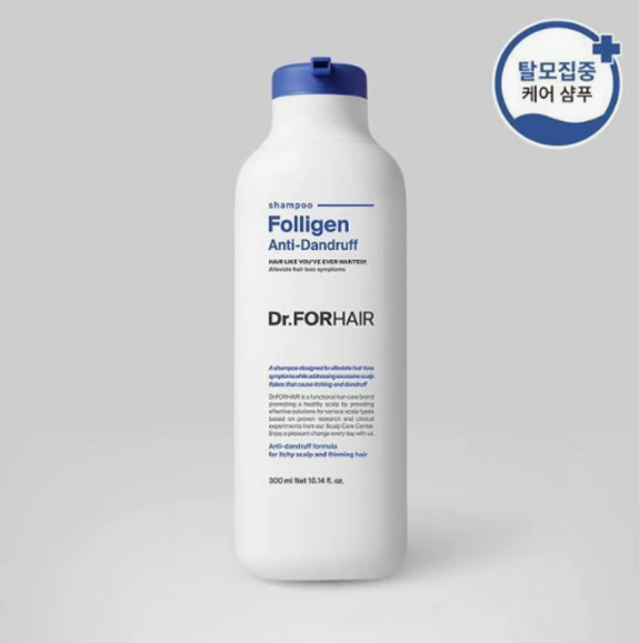 Dr.FORHAIR Folligen Anti-Dandruff Shampoo 300mL