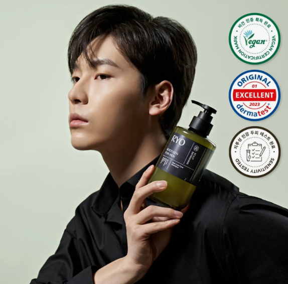 Ryo Root:Gen For Men Hair Loss Care Shampoo 353mL