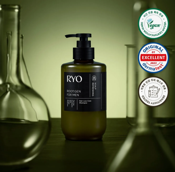Ryo Root:Gen For Men Hair Loss Care Shampoo 353mL