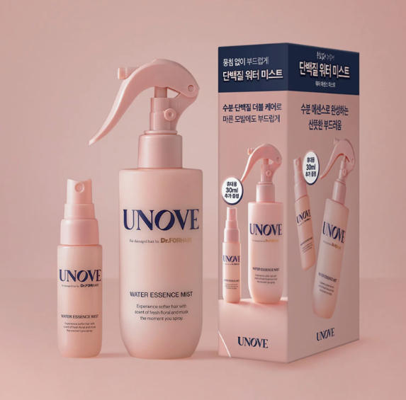 UNOVE Water Essence Mist 200mL+30mL Special Set (Hair Essence Spray)