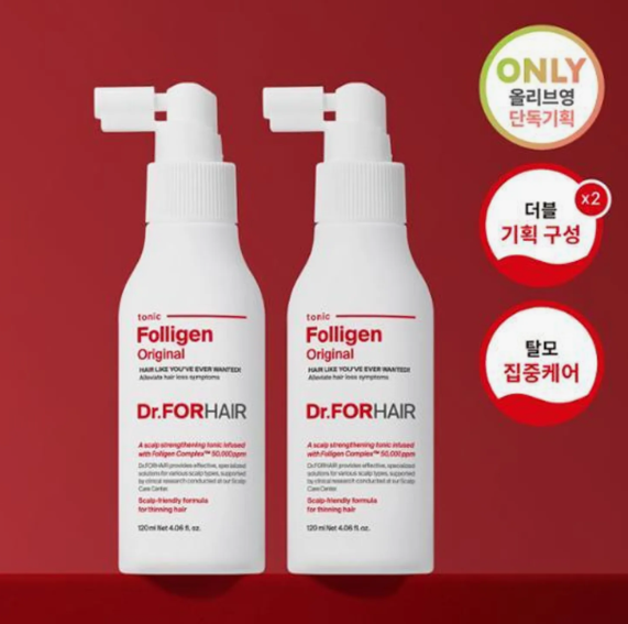 Dr.forhair Folligen Original Tonic Double Pack (120ml+120ml)