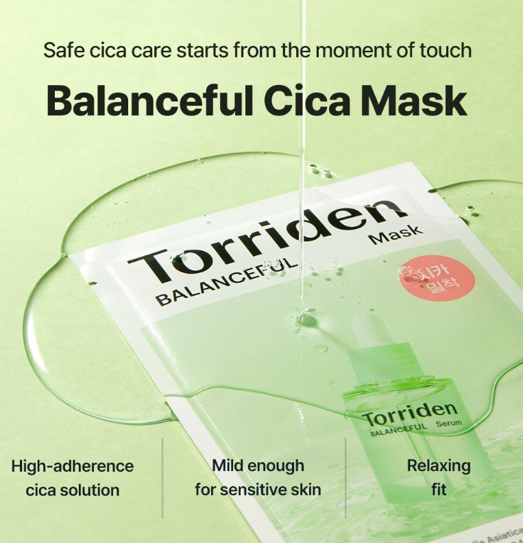 Torriden Balanceful Cica Mask Sheet 10ea