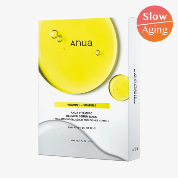 Anua Vitamin C Blemish Serum Mask Sheet 10ea