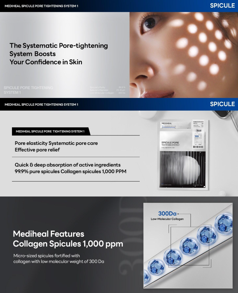 MEDIHEAL Spicule Pore Tightening System 1 4ea