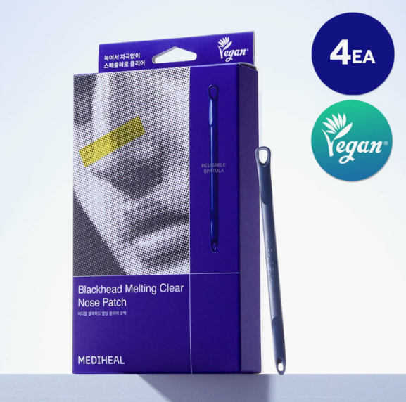 MEDIHEAL Blackhead Melting Clear Nose Patch 4P
