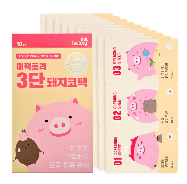 ME FACTORY 3 Step Piggy Nose Strip 10ea