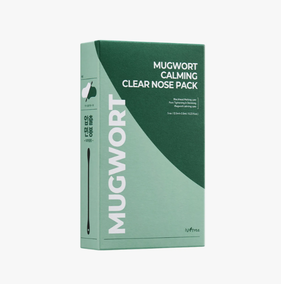 Isntree Mugwort Calming Clear Nose Pack 5P