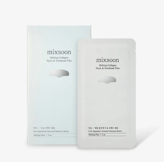 mixsoon Melting Collagen Neck & Forehead Film 5P+