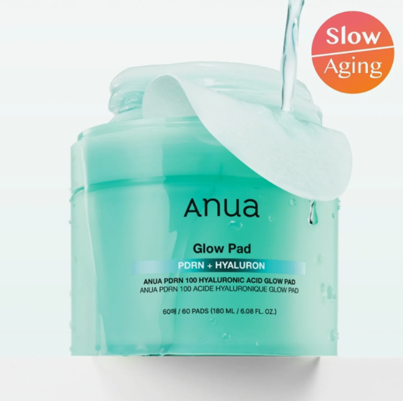 Anua PDRN 100 Hyaluronic Acid Glow Pad 60P