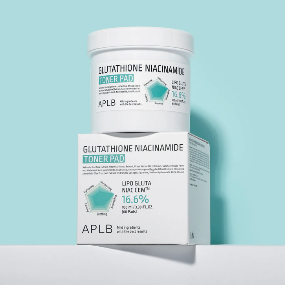 APLB Glutathione Niacinamide Toner Pad