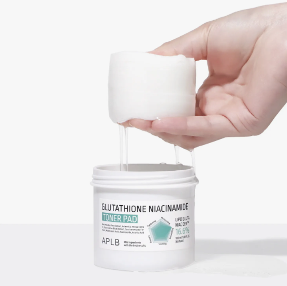 APLB Glutathione Niacinamide Toner Pad