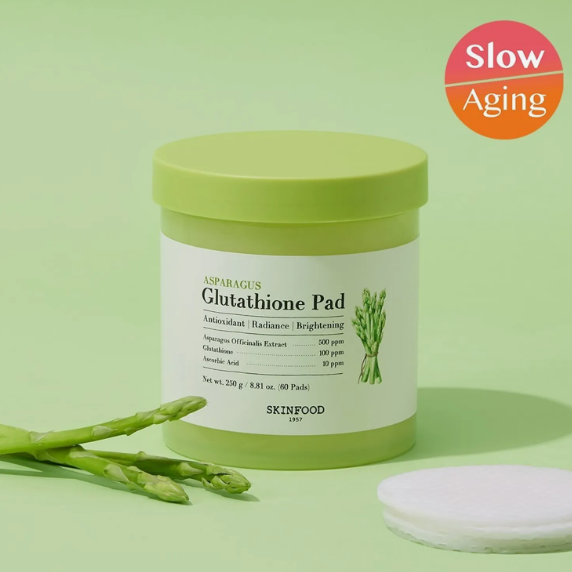 SKINFOOD Asparagus Glutathione Pad 60P