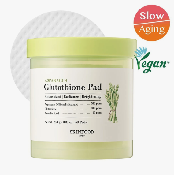 SKINFOOD Asparagus Glutathione Pad 60P
