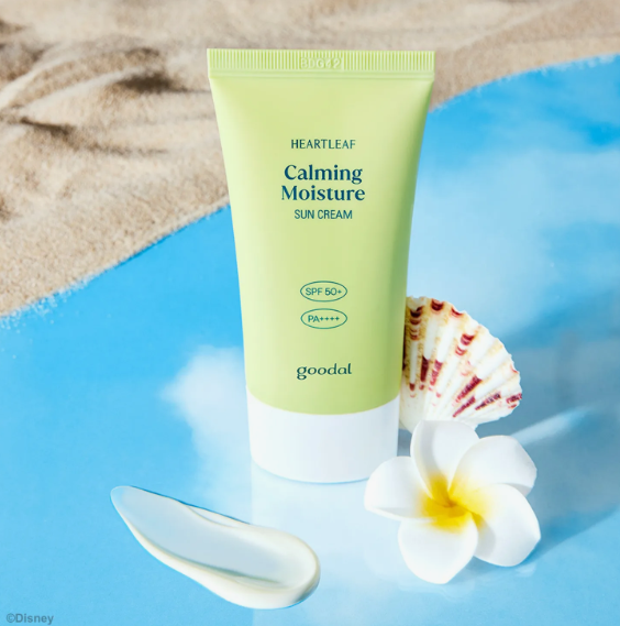 [DISNEY EDITION] goodal Heartleaf Calming Moisture Sun Cream 50ml 1+1 Set