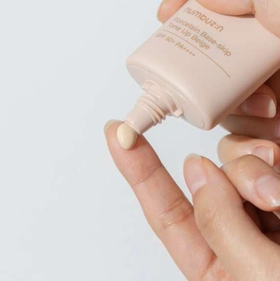[Duo Set] numbuzin No. 3 Porcelain Base-skip Tone Up Beige SPF50+ PA++++ 35mL + 35mL Duo Set