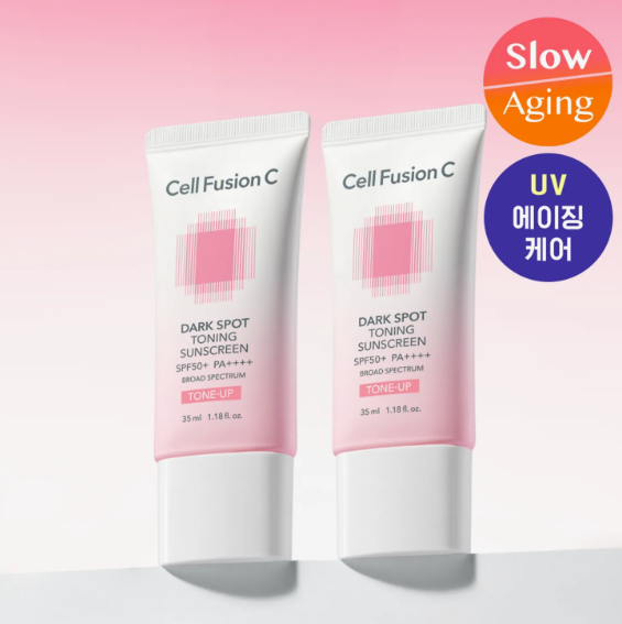 Cell Fusion C Dark Spot Toning Sunscreen 35ml Double Pack